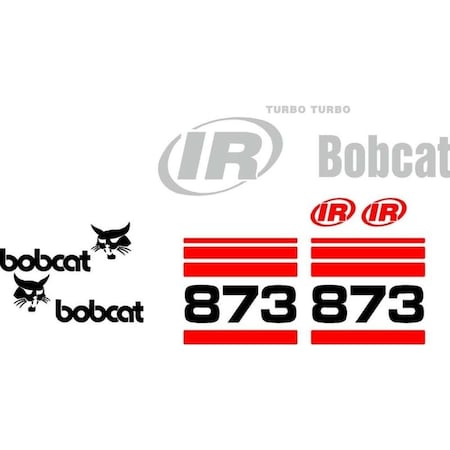 Aftermarket Decal Set BOBCAT873NS-2SET